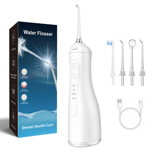 Portable Water Flosser – Deep Cleaning, Silent Design, Waterproof