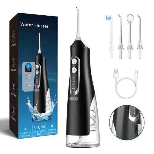 Portable Water Flosser – Deep Cleaning, Silent Design, Waterproof